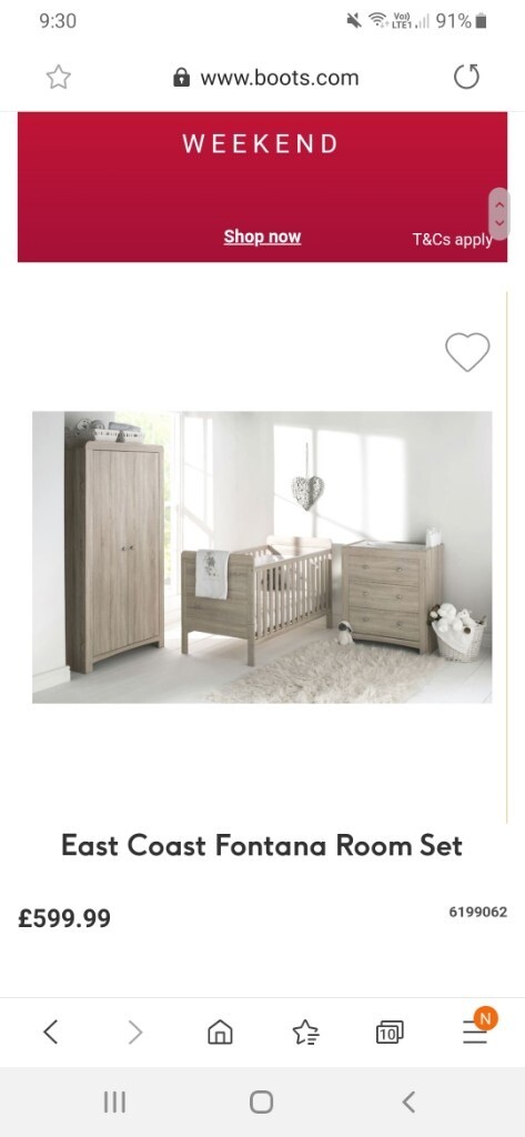 fontana nursery furniture